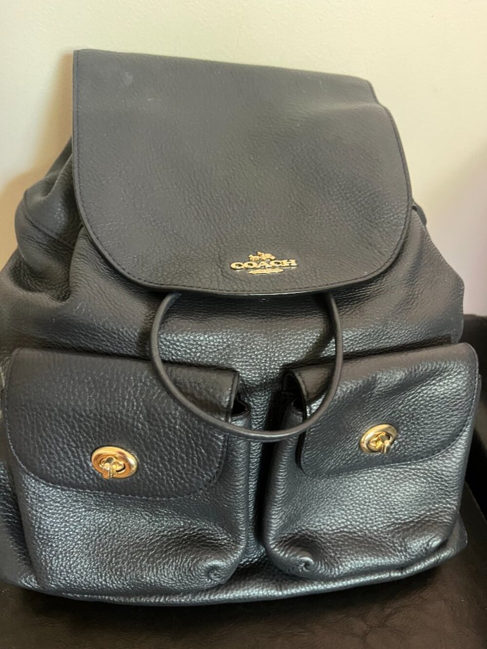 Coach Turnlock Rucksack Backpack - Picture 4 of 4